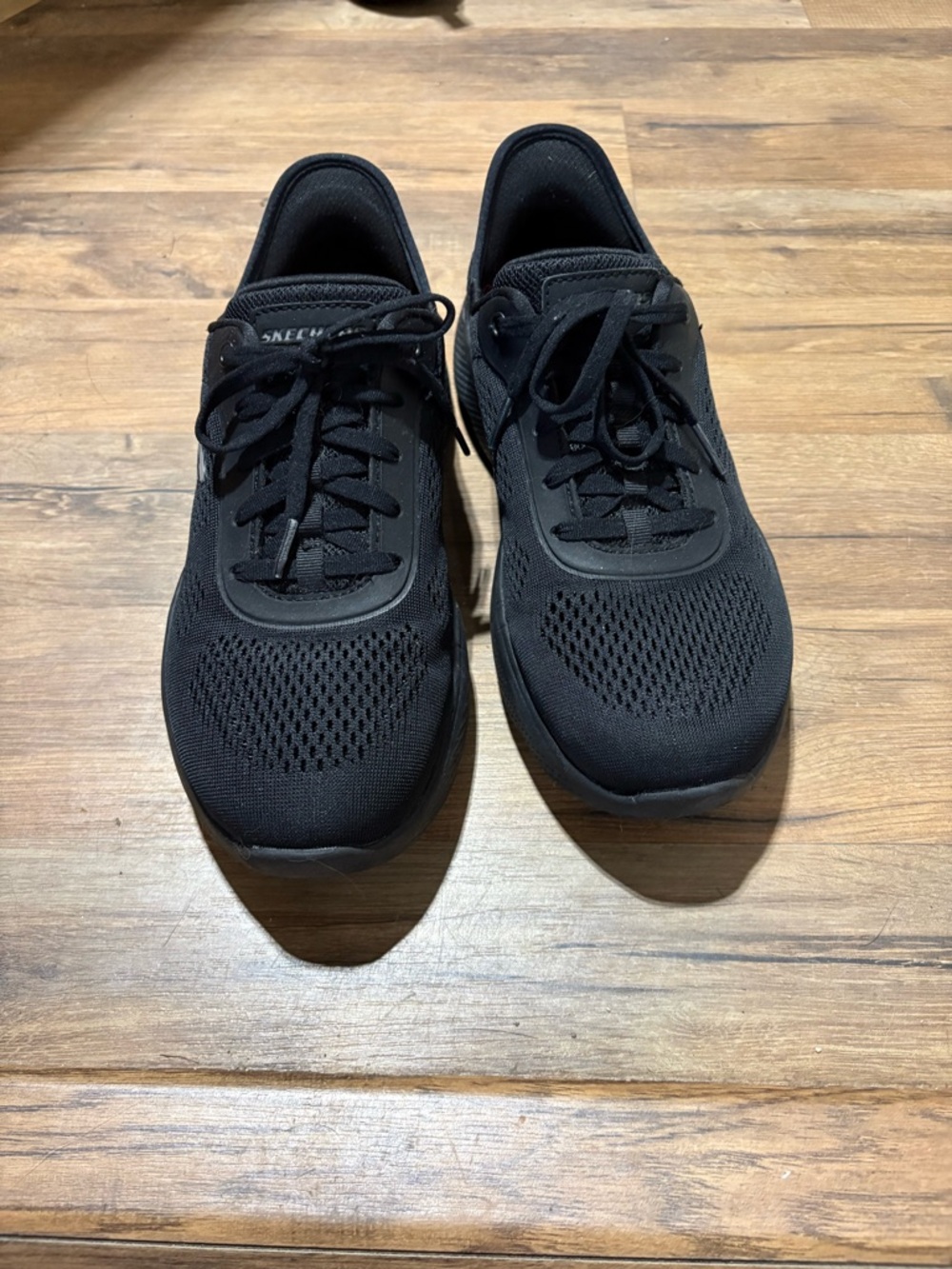 Women’s Sketchers Black Athletic Sneakers